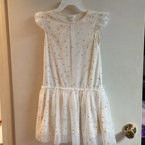 Stars Dress Girls size 9 - 10 adorable dress EUC for party or event